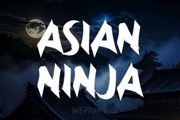 Asian Ninja Font Review