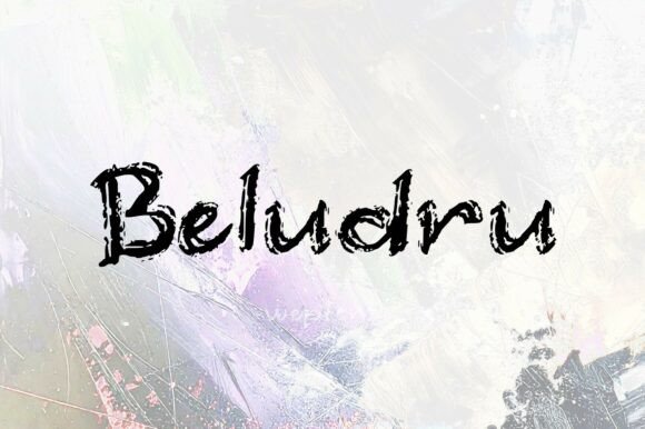 Beludru: Bold Display Font for Business