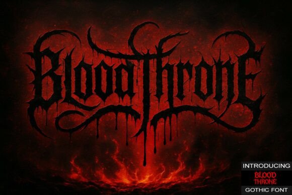 Blood Throne Font