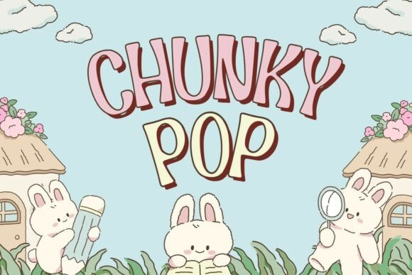 Chunky Pop Font for Bold Campaigns
