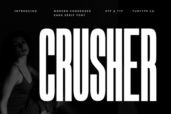 Crusher Font for Bold Campaigns