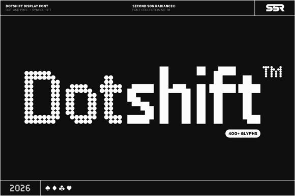 Dotshift: A Display Font with Pixel Power