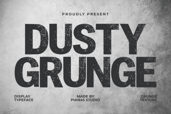 Dusty Grunge Font for Bold Campaigns