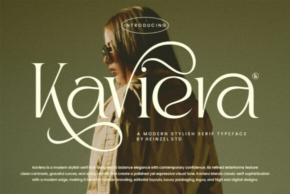 Kaviera Font for Stylish Creations