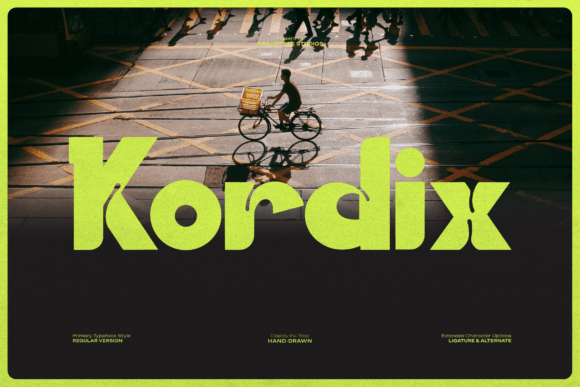 Kordix Font for Creative Makers