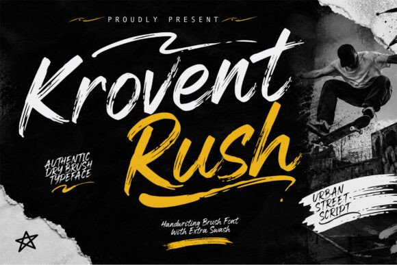 Krovent Rush Font Review