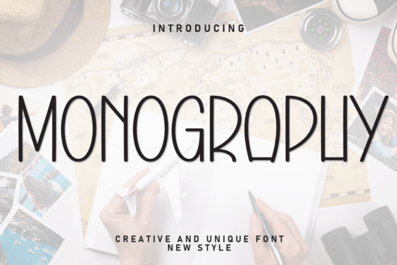 Monography Font for Elegant Branding