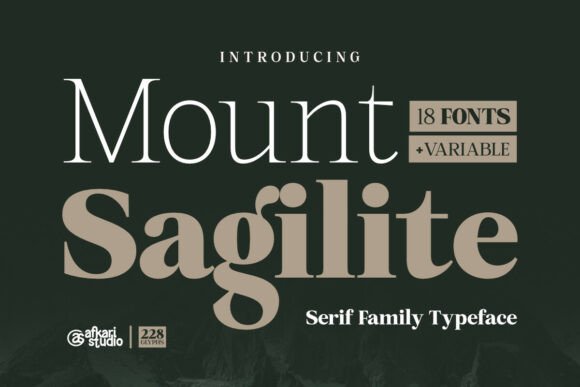 Mount Sagilite: Elegant Font for Creative Campaigns