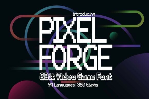 Pixel Forge: A Bold Font for Business