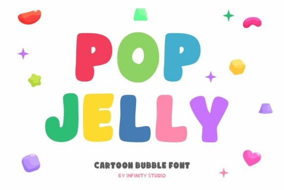 Pop Jelly Font for Creative Brands