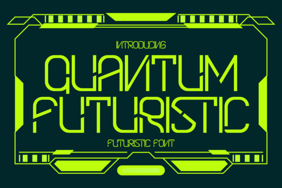 Quantum Futuristic Font for Bold Branding