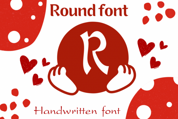 Round Font: Handwritten Charm for Designers