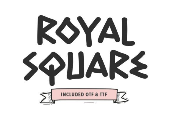 Royal Square Font for Bold Branding