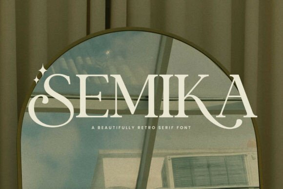 Semika: A Vintage Serif Font for Editorial Design