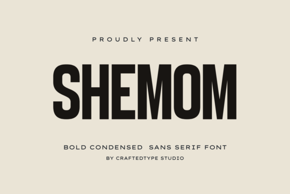 Shemom Font: Bold and Confident