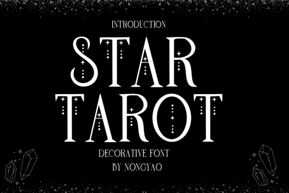 Star Tarot Font for Creative Projects
