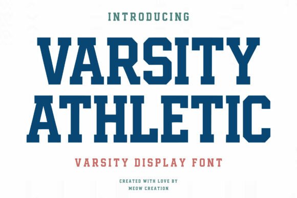 Varsity Athletic Font Review