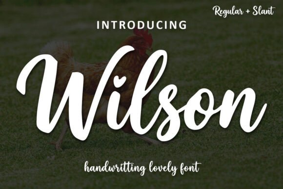 Wilson Font Download Free